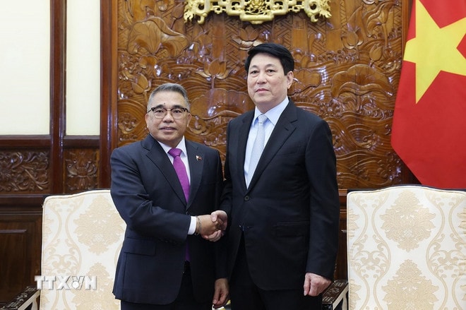 Chủ tịch nước Lương Cường tiếp các Đại sứ Saudi Arabia và Philippines chào từ biệt