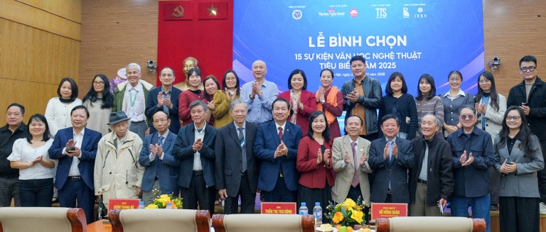 Công bố bình chọn 15 sự kiện văn học nghệ thuật tiêu biểu năm 2025