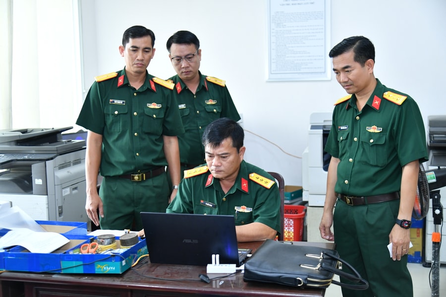 An Giang: Lực lượng vũ trang chuyển đổi số, nâng cao chất lượng tổng hợp, sức mạnh chiến đấu