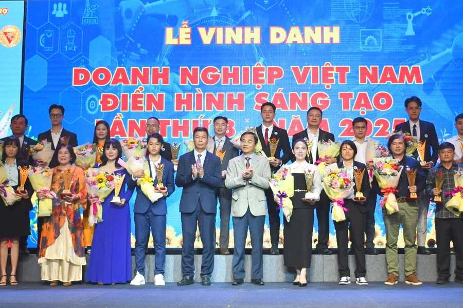 TP. Hồ Chí Minh: Vinh danh gần 60 doanh nghiệp Việt Nam điển hình sáng tạo năm 2025