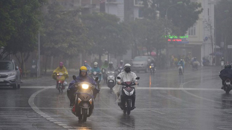 Dự báo thời tiết: Bắc Bộ rét đậm, Nam Bộ mưa dông