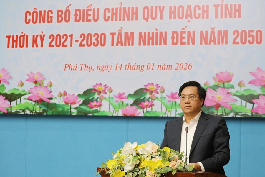 Phú Thọ công bố điều chỉnh quy hoạch đến năm 2030, tầm nhìn 2050