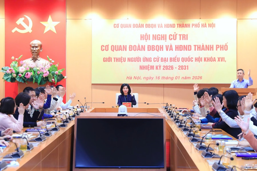 Giới thiệu Chủ tịch HĐND thành phố Hà Nội Phùng Thị Hồng Hà ứng cử ĐBQH Khóa XVI