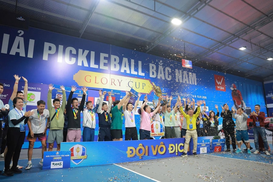 Giải Pickleball Bắc - Nam Glory Cup 2026: Khi thể thao là 'cầu nối' mọi miền Tổ quốc