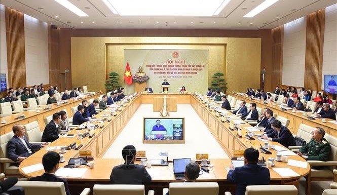 “Chiến dịch Quang Trung” xây, sửa nhà cho Nhân dân đã chiến thắng giòn giã