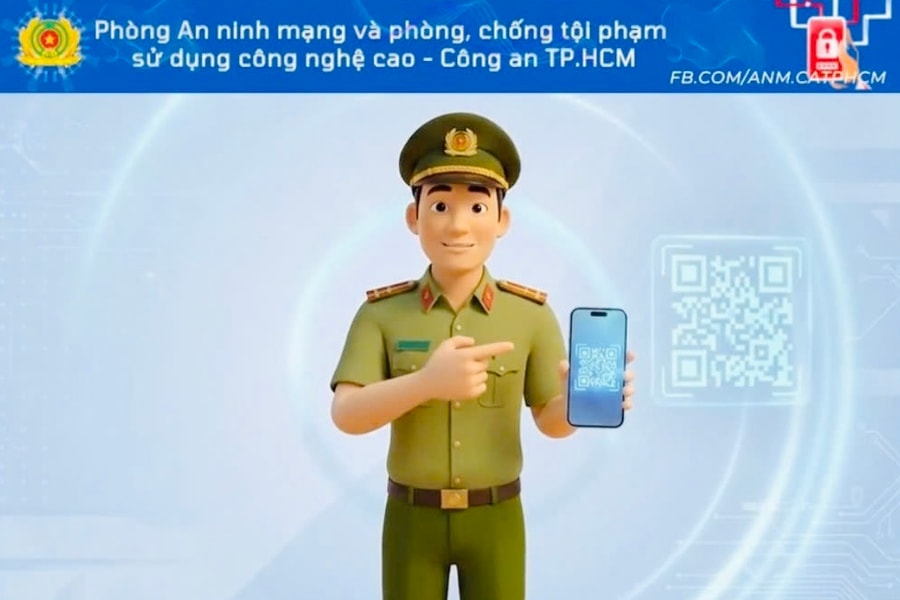 Công an TP. Hồ Chí Minh cảnh báo chiêu lừa “quét mã QR nhận quà”