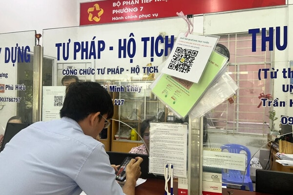 Không bắt buộc nộp giấy tờ bản giấy khi đăng ký hộ tịch từ 15/1?