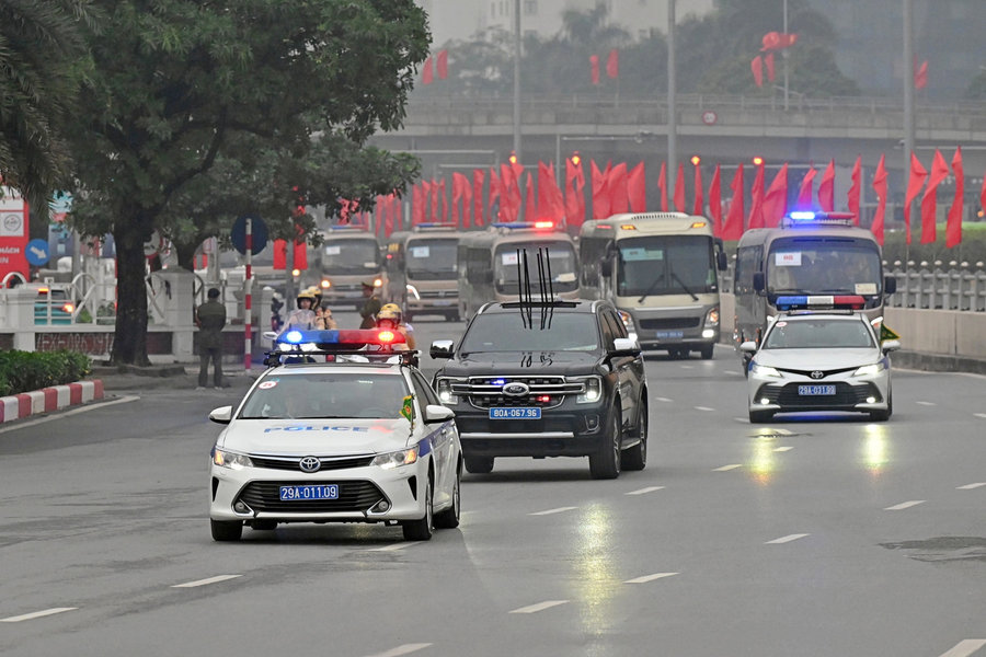 Hà Nội: Điều chỉnh phương án cấm đường, hạn chế phương tiện phục vụ Đại hội Đảng