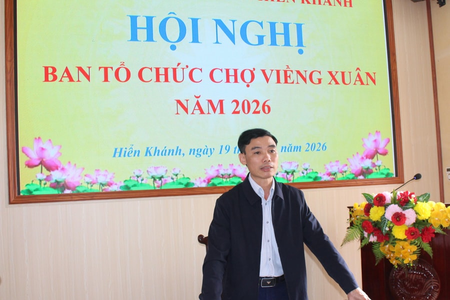 Tổ chức chợ Viềng Xuân Bính Ngọ 2026 vui tươi, lành mạnh, an toàn