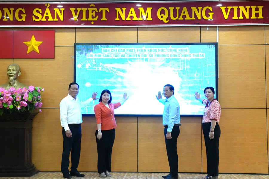 TP. Hồ Chí Minh: Phường Đông Hưng Thuận đưa công tác lãnh đạo, điều hành lên môi trường số