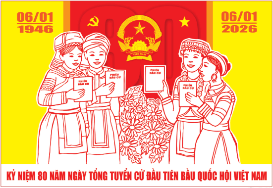 Lễ hội Đường sách Tết Bính Ngọ: Triển lãm tư liệu, hình ảnh kỷ niệm 80 năm Ngày Tổng tuyển cử đầu tiên
