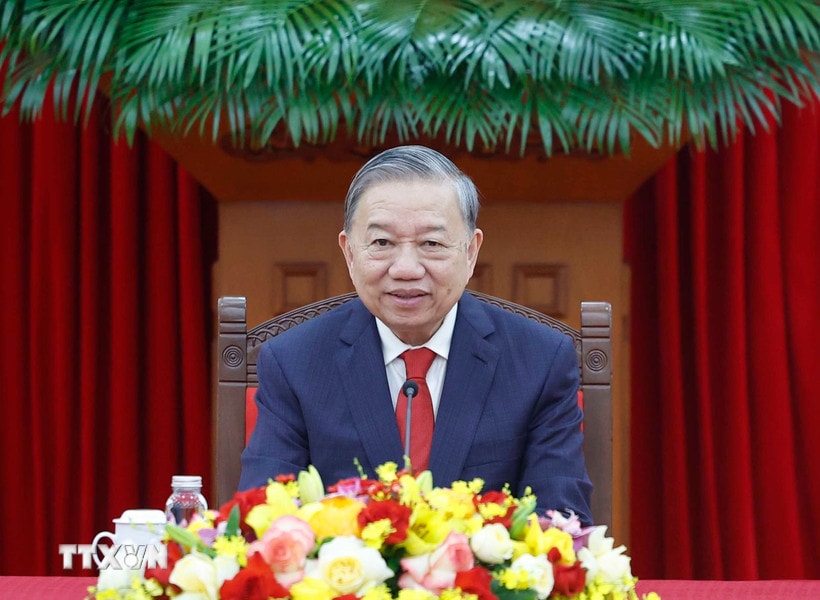 Tổng Bí thư Tô Lâm điện đàm với Tổng Bí thư, Chủ tịch nước Cộng hòa Nhân dân Trung Hoa Tập Cận Bình