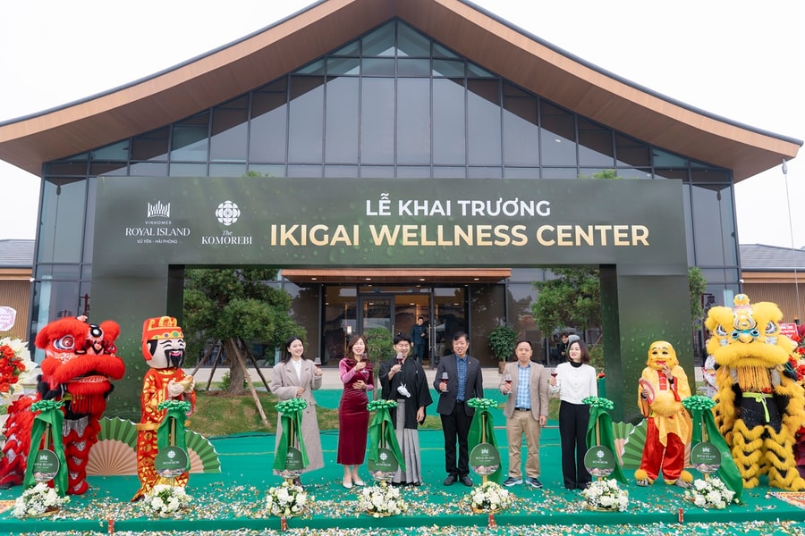 Tiện ích chăm sóc sức khỏe chuẩn Nhật Ikigai Wellness Center khai trương hút cư dân Vinhomes Royal Island về ở trước Tết