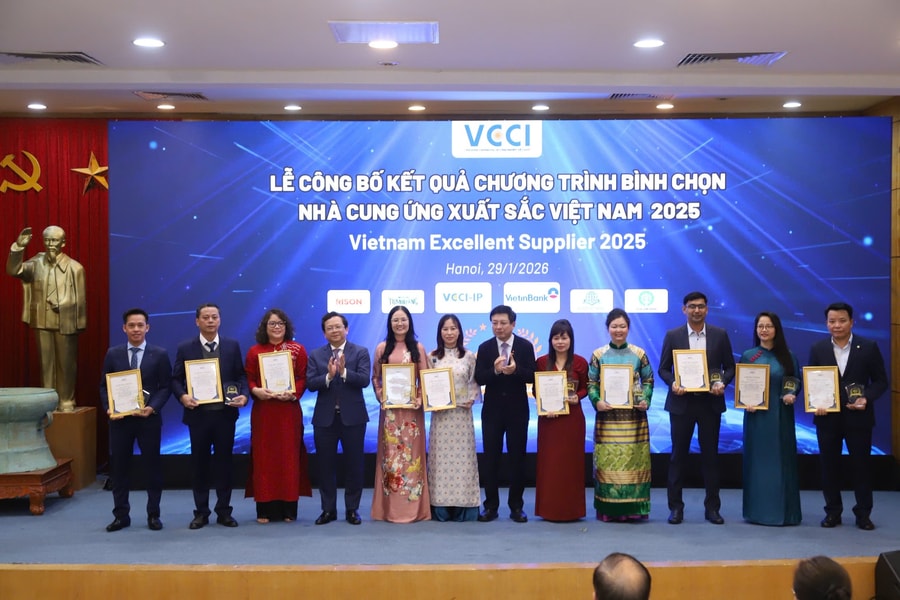 Vinh danh Nhà cung ứng xuất sắc Việt Nam 2025