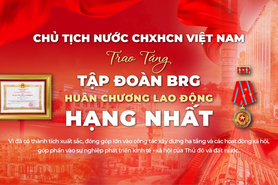 Tập đoàn BRG - Bản lĩnh tiên phong và kiên định mục tiêu phát triển bền vững