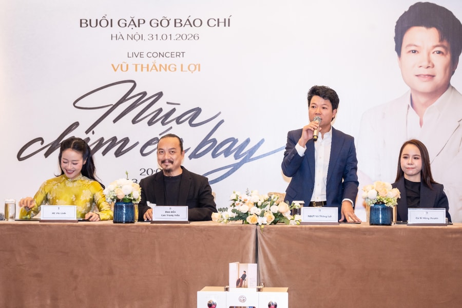 Live concert "Mùa chim én bay": Vũ Thắng Lợi tri ân đồng đội và khán giả