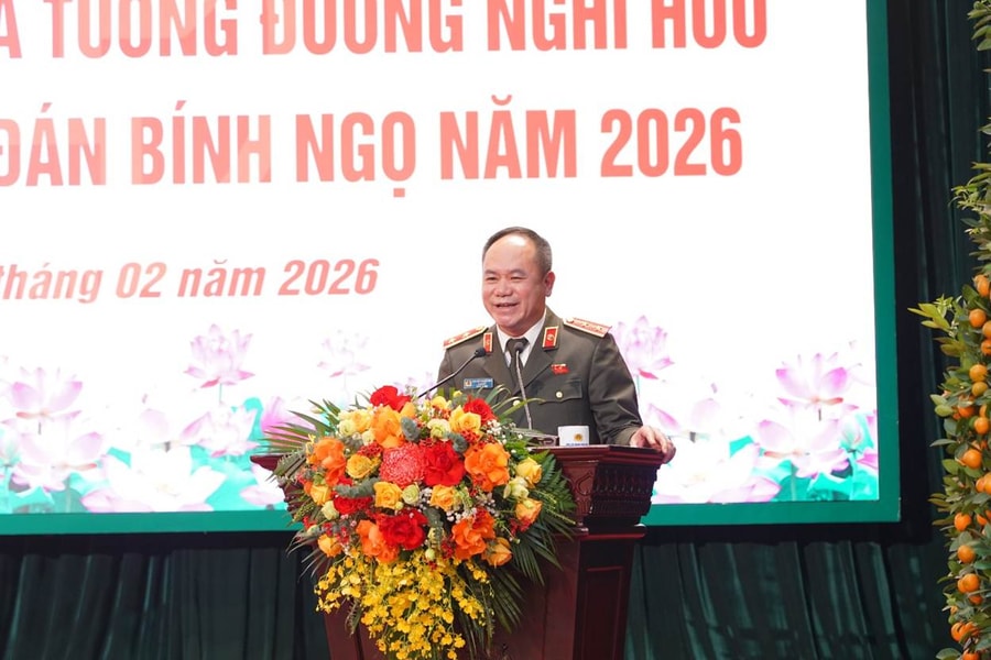 Công an thành phố Hà Nội gặp mặt, tri ân các đồng chí lãnh đạo đã nghỉ hưu nhân dịp Tết Nguyên đán Bính Ngọ 2026