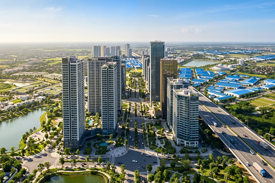 Hà Nội: Khởi công dự án khu đô thị đa mục tiêu xã Thư Lâm, xã Đông Anh