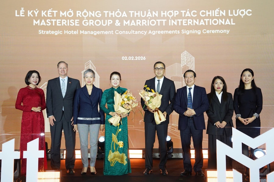 Marriott International cùng Masterise Group ký kết hợp tác quản lý đa dự án, đánh dấu bước phát triển chiến lược tại Việt Nam