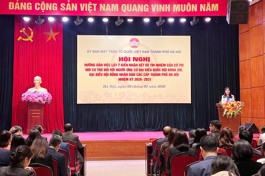 Hướng dẫn lấy ý kiến cử tri nơi cư trú đối với người ứng cử ĐBQH, đại biểu HĐND các cấp thành phố Hà Nội
