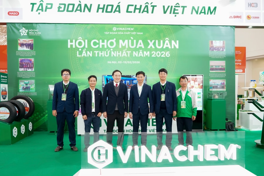 Vinachem Quảng bá sản phẩm hóa chất Việt tại Hội chợ Mùa Xuân 2026