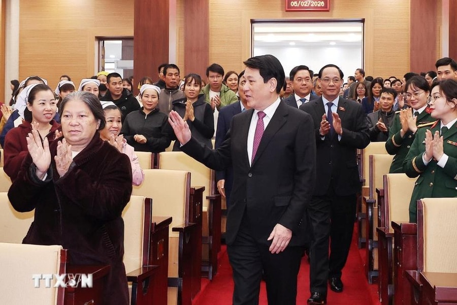 Chủ tịch nước Lương Cường: Chăm lo đời sống nhân dân, bảo đảm mọi người, mọi nhà đều được vui Xuân, đón Tết