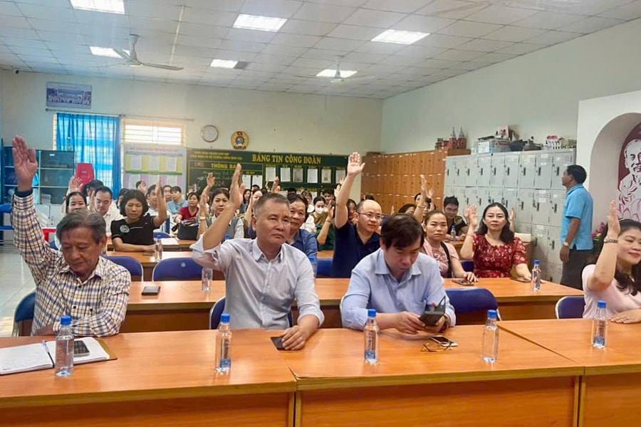 100% cử tri nơi cư trú tín nhiệm bà Lê Nữ Thùy Dương ứng cử ĐBQH và Đại biểu HĐND
