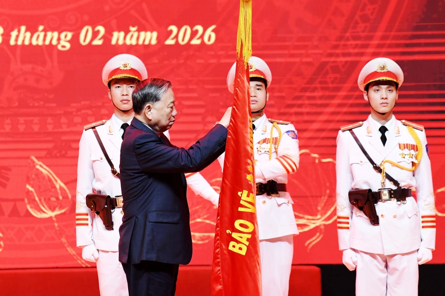 Tổng Bí thư Tô Lâm dự Lễ kỷ niệm 80 năm Ngày truyền thống Lực lượng Tình báo Công an Nhân dân