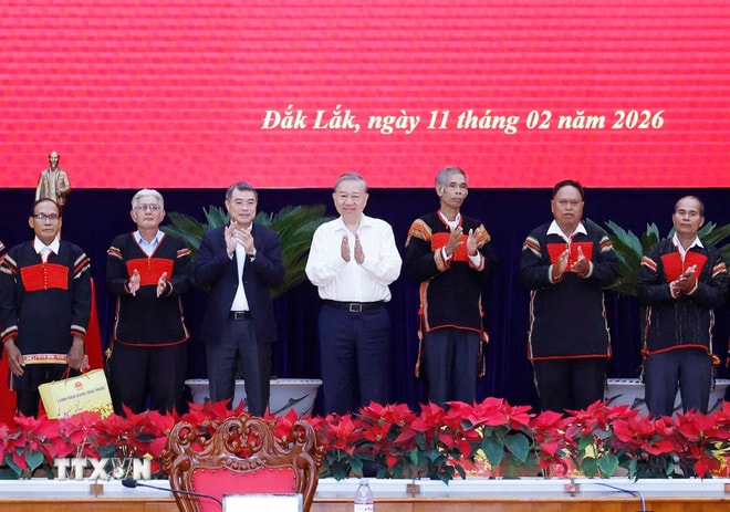 Tổng Bí thư Tô Lâm: Đắk Lắk phải xác lập vai trò đầu mối kết nối Tây Nguyên với Duyên hải Nam Trung Bộ