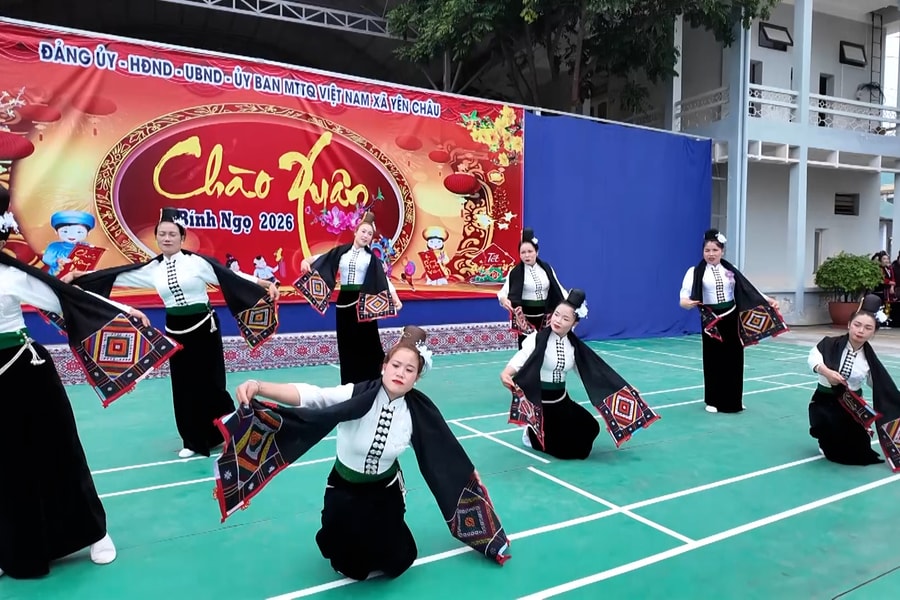 Yên Châu rộn ràng “Chào Xuân Bính Ngọ năm 2026”