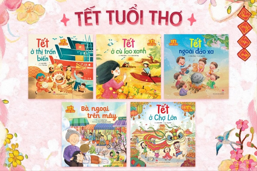 Những cuốn sách Tết đặc sắc dành cho thiếu nhi