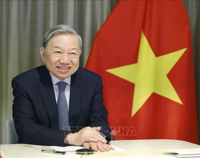 Tổng Bí thư Tô Lâm điện đàm với các nghị sỹ Hoa Kỳ