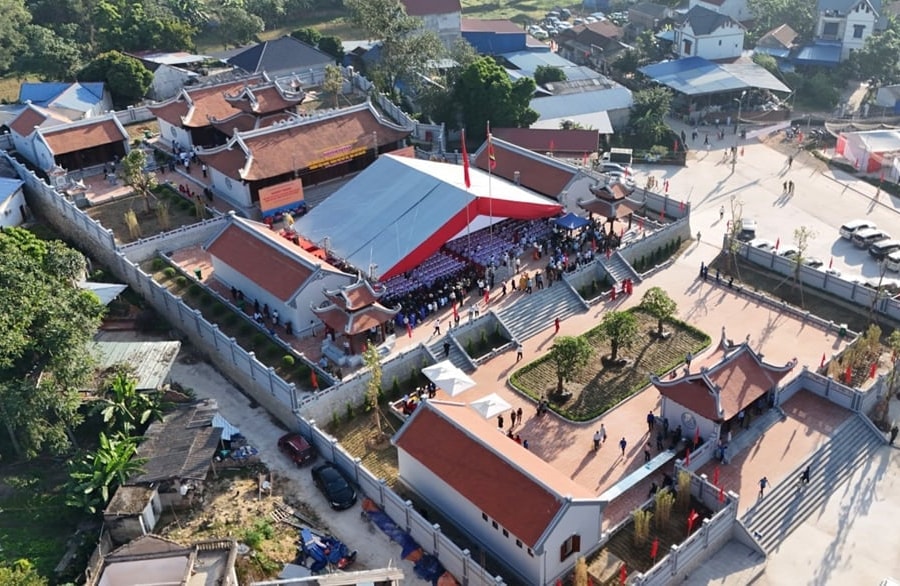 Thái Nguyên tổ chức Lễ hội Vạn Xuân khai quốc tại đền Mục