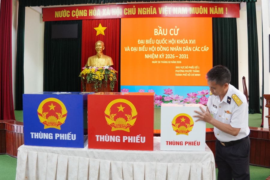 TP. Hồ Chí Minh: Kiểm tra công tác chuẩn bị tại 4 khu vực bầu cử sớm