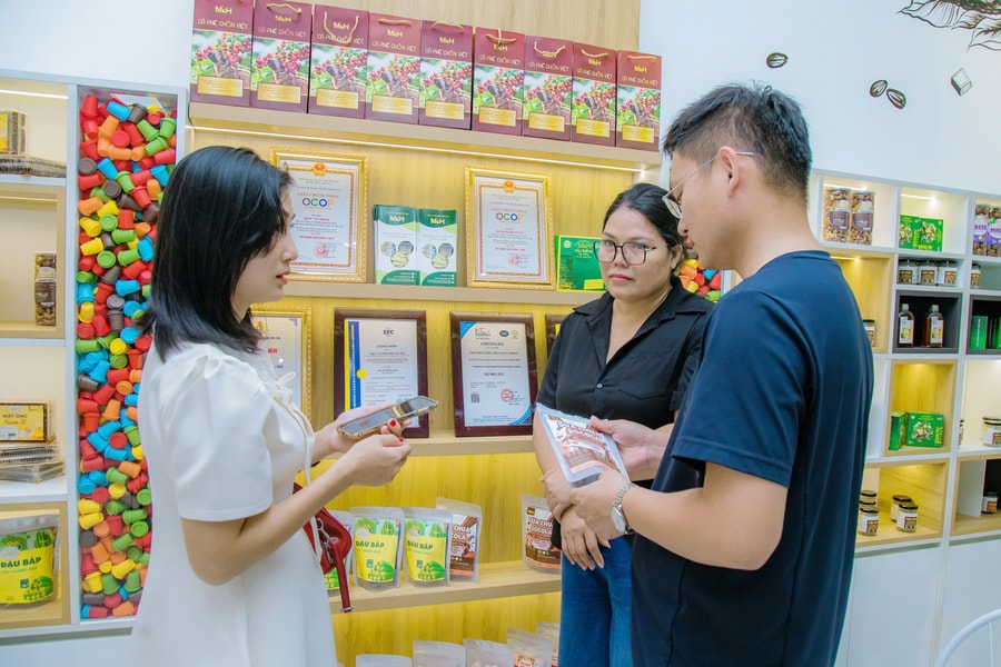 Nông sản chế biến sâu của Đắk Lắk "hút" người tiêu dùng