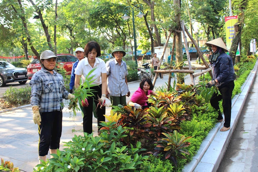 Phường Bạch Mai đặt mục tiêu xóa “điểm đen” ô nhiễm trước năm 2030