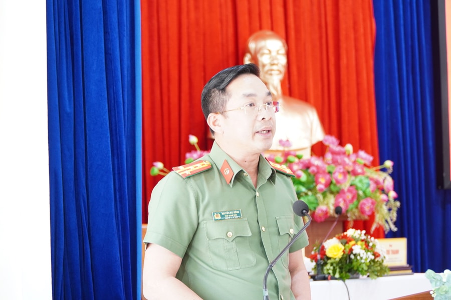 Phó Giám đốc Công an TP. Đà Nẵng: Giữ vững bình yên từ cơ sở, thực hiện lời hứa bằng kết quả cụ thể