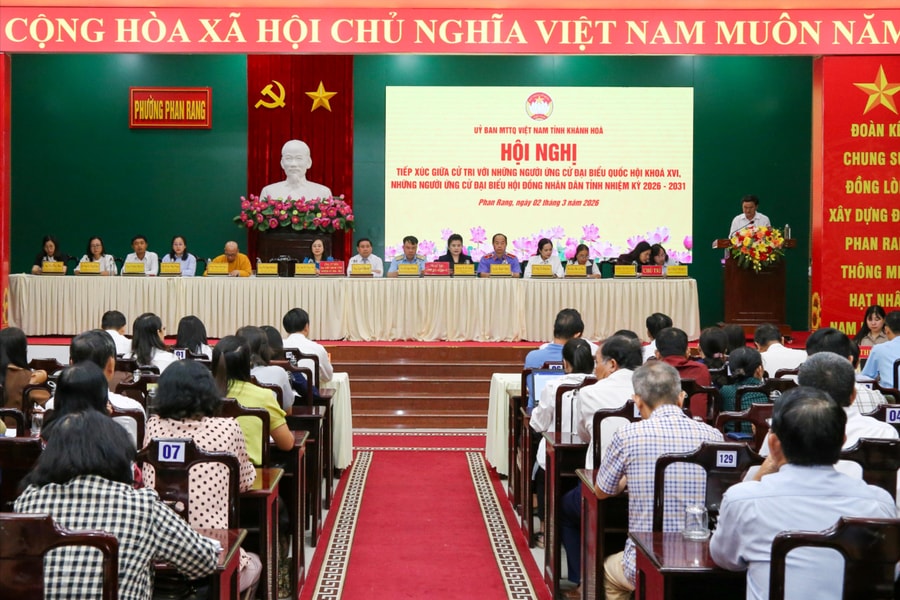 Khánh Hòa: Ứng cử viên đại biểu Quốc hội và đại biểu HĐND tỉnh TXCT
