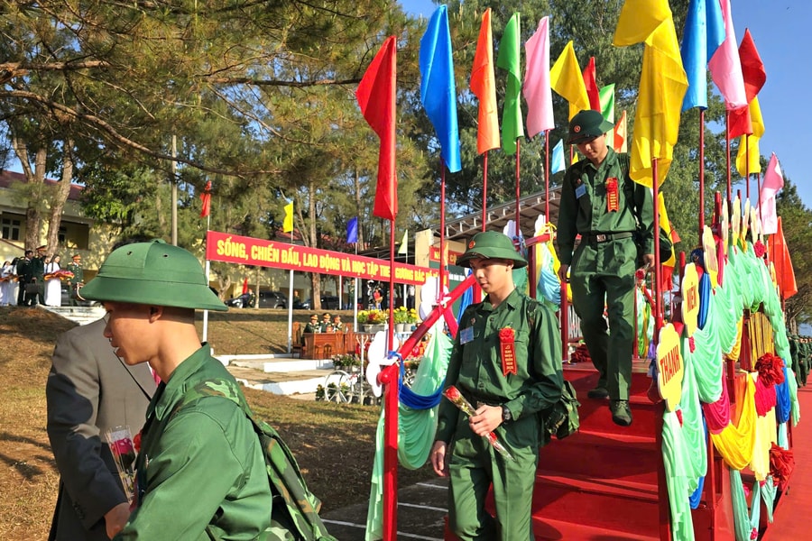 Gia Lai: Hơn 5.600 thanh niên lên đường nhập ngũ