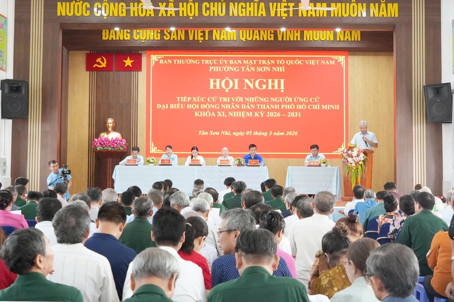 TP. Hồ Chí Minh: Cử tri phường Tân Sơn Nhì kiến nghị về quy hoạch đô thị, an sinh xã hội