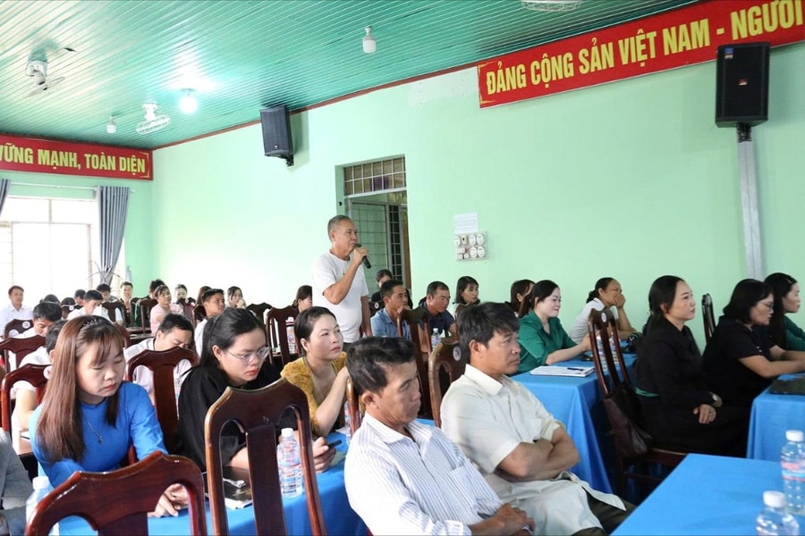 Đắk Lắk: Cử tri xã Ia Lốp mong muốn quan tâm đầu tư hệ thống cấp nước phục vụ sản xuất và sinh hoạt
