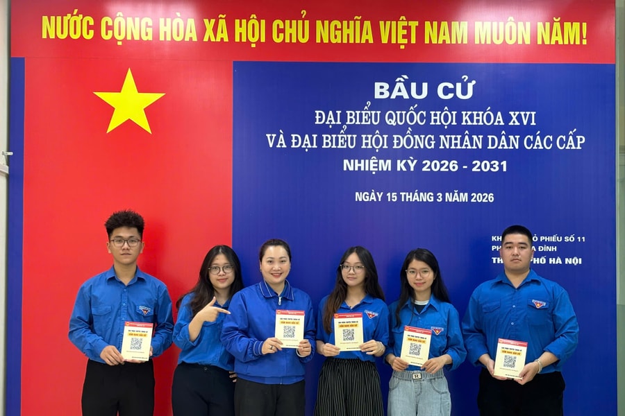35.000 người dân được tiếp cận thông tin bầu cử nhờ mô hình “Cẩm nang bầu cử” của tuổi trẻ Ba Đình