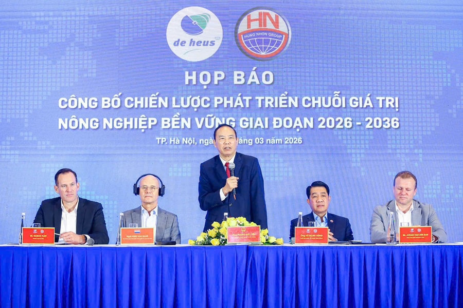 Chuỗi chăn nuôi bền vững De Heus - Hùng Nhơn hướng tới doanh thu 2 tỷ USD