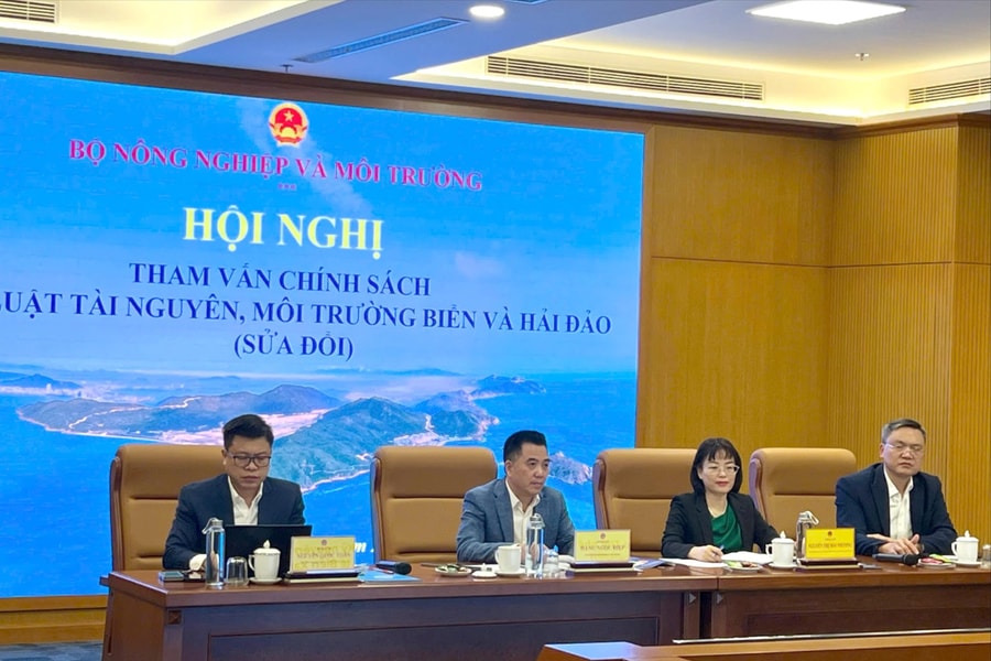 Tham vấn chính sách sửa đổi Luật Tài nguyên, môi trường biển và hải đảo
