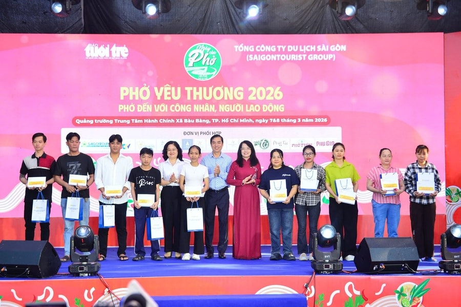 Saigontourist Group: Đưa ẩm thực 5 sao đến công nhân Bàu Bàng