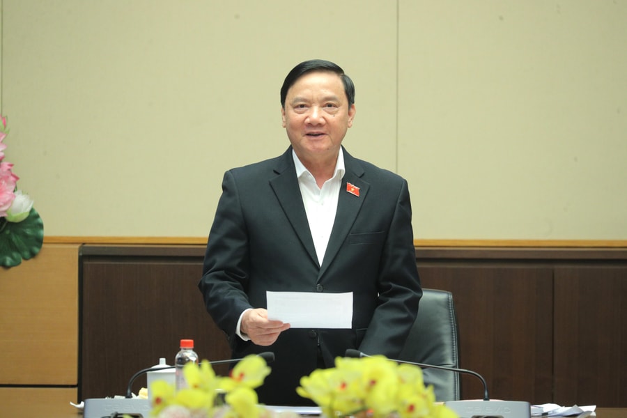 Phó Chủ tịch Quốc hội Nguyễn Khắc Định chủ trì cuộc họp tiếp thu, hoàn thiện Đề án Định hướng lập pháp nhiệm kỳ Quốc hội khóa XVI