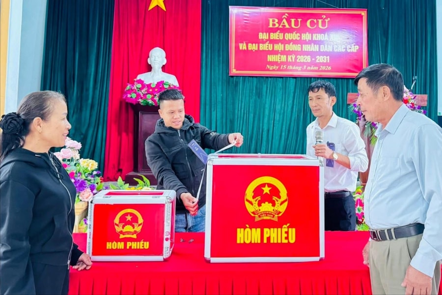 Hà Tĩnh vận hành thử quy trình bầu cử