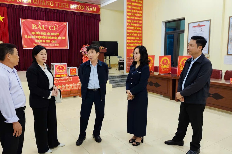 Xã Văn Hiến, Nghệ An rộn ràng trước "giờ G" của ngày bầu cử