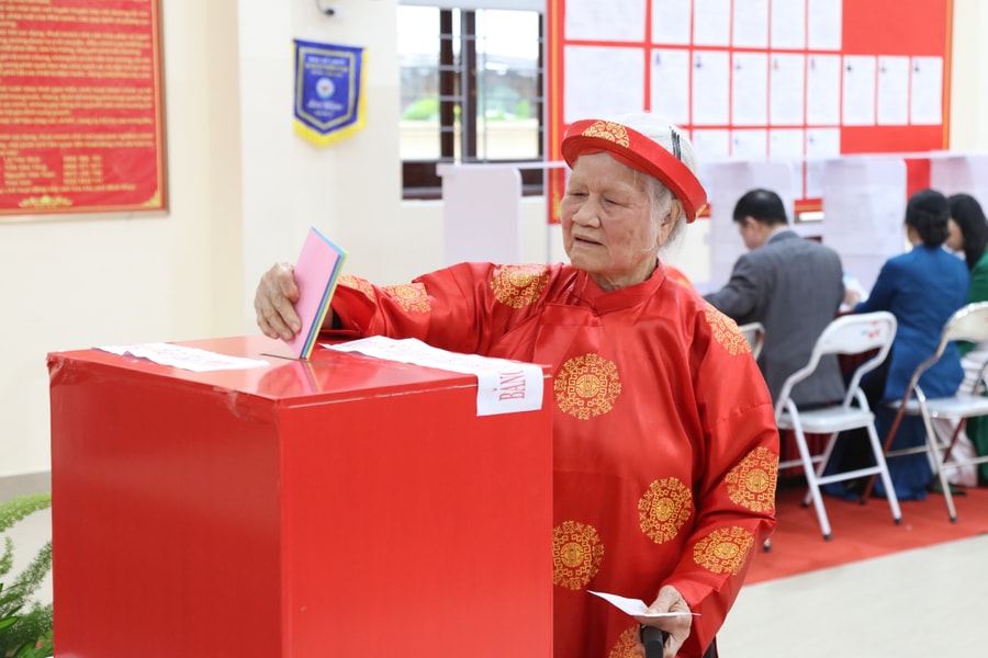 Phường Từ Sơn, Bắc Ninh: Tạo mọi điều kiện thuận lợi để tất cả cử tri thực hiện quyền bầu cử