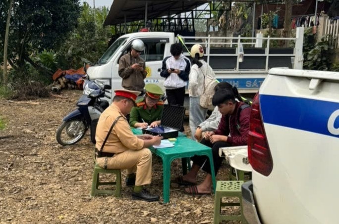 Thái Nguyên: Tuần tra, kiểm soát và xử lý vi phạm TTGT trong lứa tuổi học sinh